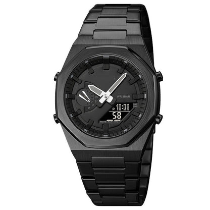 ⌚ 2025'S MUST-HAVE FÖR DEN STILMEDVETNE MANNEN! 🔥 ✨ Kombinerar svensk minimalism med avancerad teknik ✅ Supernogrann kvartsrörelse (±1 sekund/månad) ✅ Vattentålig 50M – klarar regn & simning 🌊 ✅ Kalender & veckovisare – perfekt för affärsman