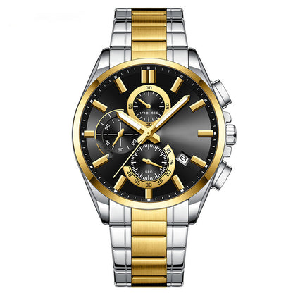 ✨ 2025 Executive Edition | Herrklocka i rostfritt stål | Svensk lyxdesign⌚