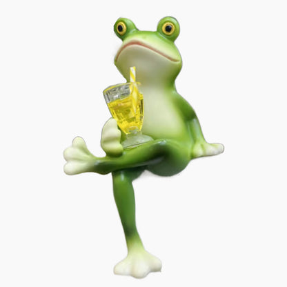 🧚♀️ Skognissefigurer – velg oss! 🐸 Håndlagde froskefigurer i bjørk 🌱 100 % biologisk nedbrytbart materiale ➡️