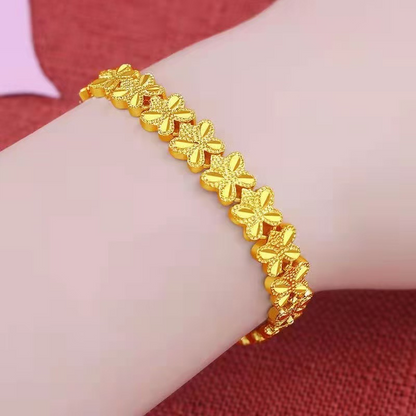 💎 Handgjort armband i förgyllt silver 🔥 Gratis presentinslagning + kort