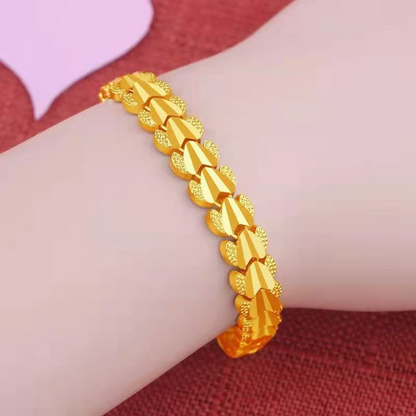 💎 Handgjort armband i förgyllt silver 🔥 Gratis presentinslagning + kort