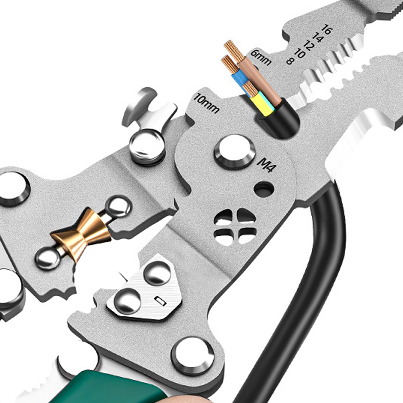 🔧 FÄRDIG MED 5 VERKTYG? Elektrisk Mät-tång – Mäter spänning + klipper + bänder i EN!
