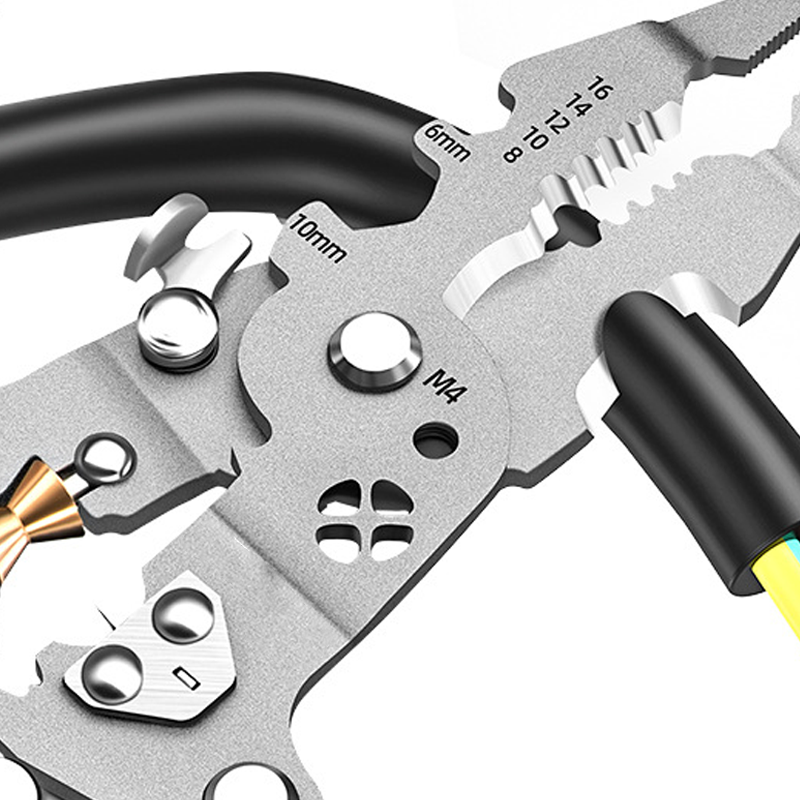 🔧 FÄRDIG MED 5 VERKTYG? Elektrisk Mät-tång – Mäter spänning + klipper + bänder i EN!
