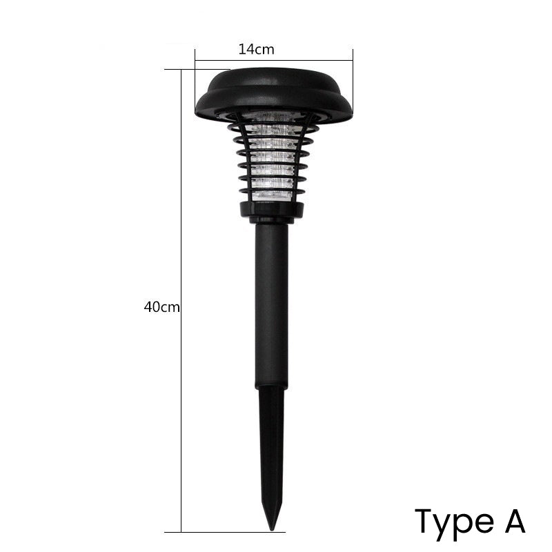 🔥Sommer - Beste pris🔥Soldrevet mygglampe på stang 