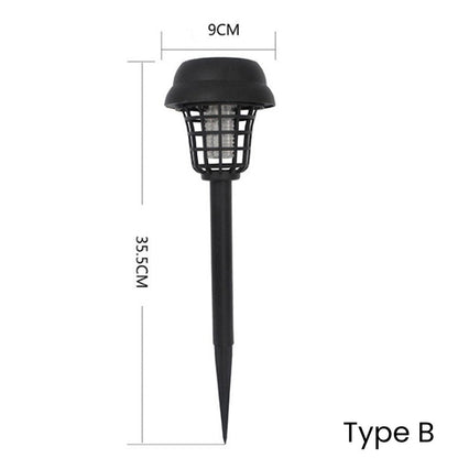 🔥Sommer - Beste pris🔥Soldrevet mygglampe på stang 