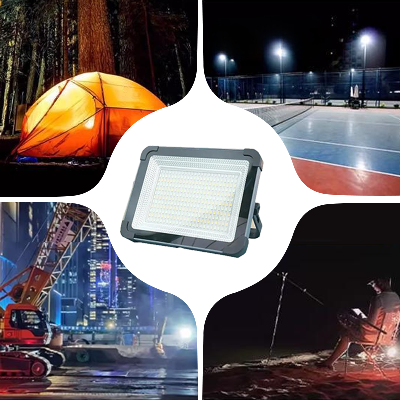 ✨ LYSSNA UPP HELA TOMTEN – MED SOLENS KRAFT! ✨ Upptäck vår bärbara solcellsdrivna LED-strålkastare med 3 ljuslägen!