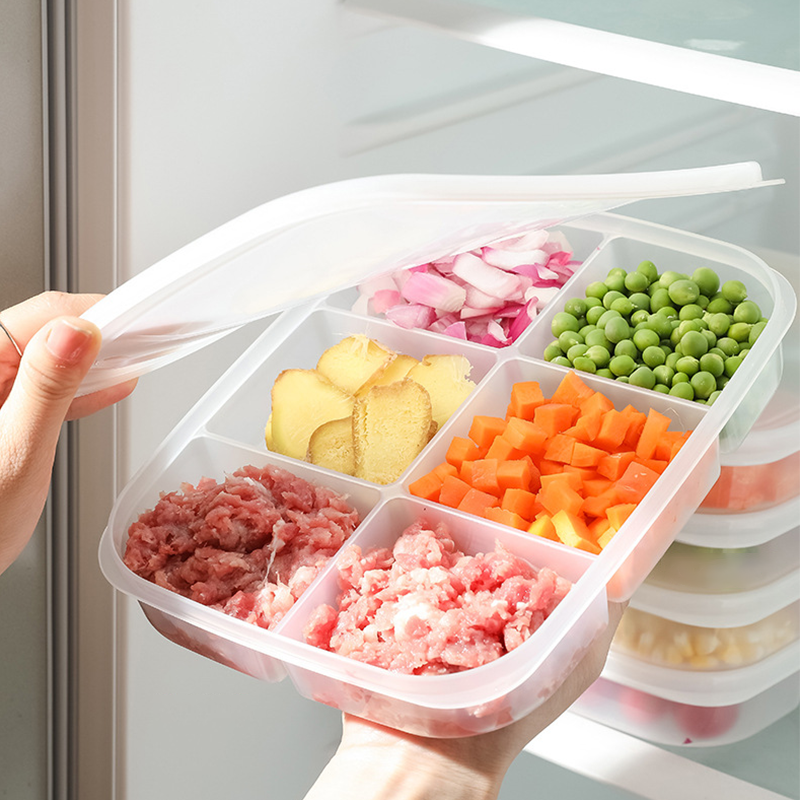 🍱 【SMART MATFÖRVARING】5-i-1 BPA-fri Lunchlåda med Delare