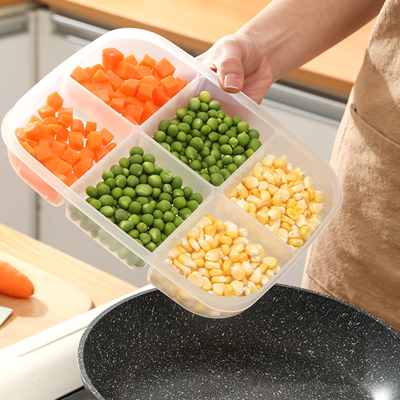 🍱 【SMART MATFÖRVARING】5-i-1 BPA-fri Lunchlåda med Delare