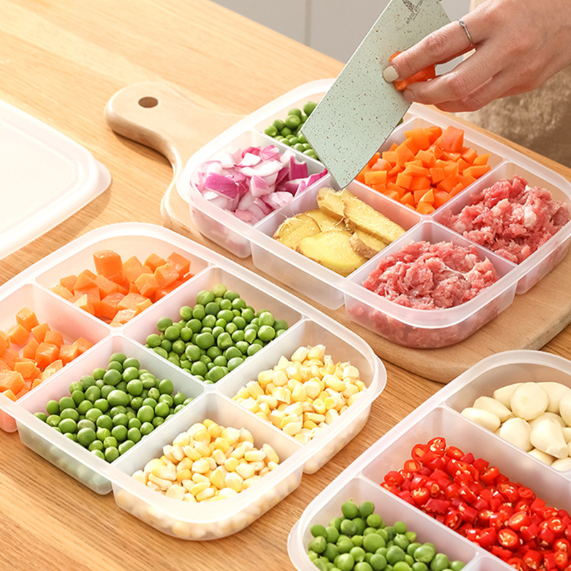 🍱 【SMART MATFÖRVARING】5-i-1 BPA-fri Lunchlåda med Delare