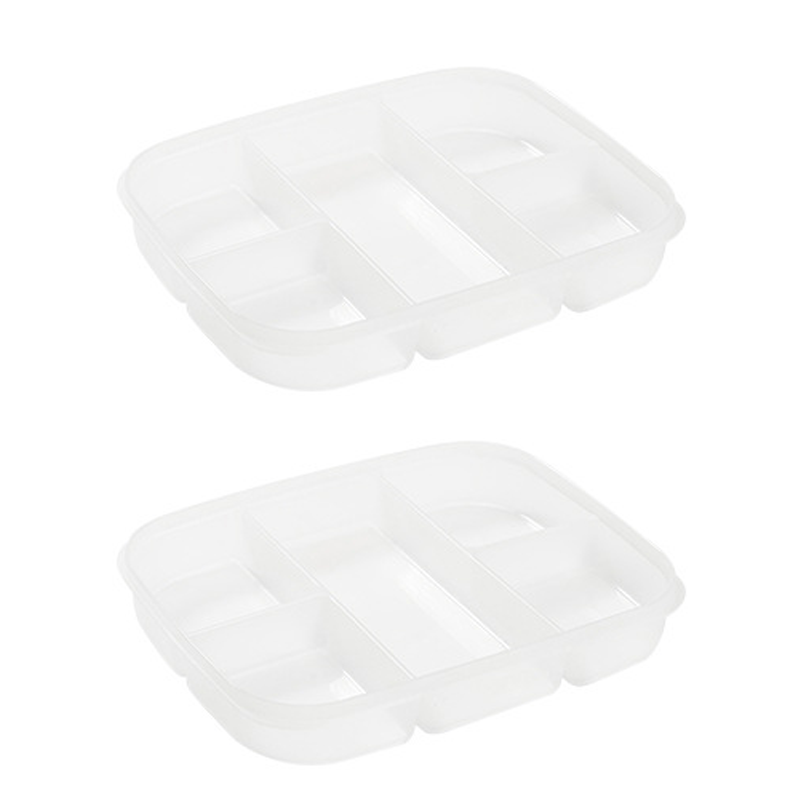🍱 【SMART MATFÖRVARING】5-i-1 BPA-fri Lunchlåda med Delare