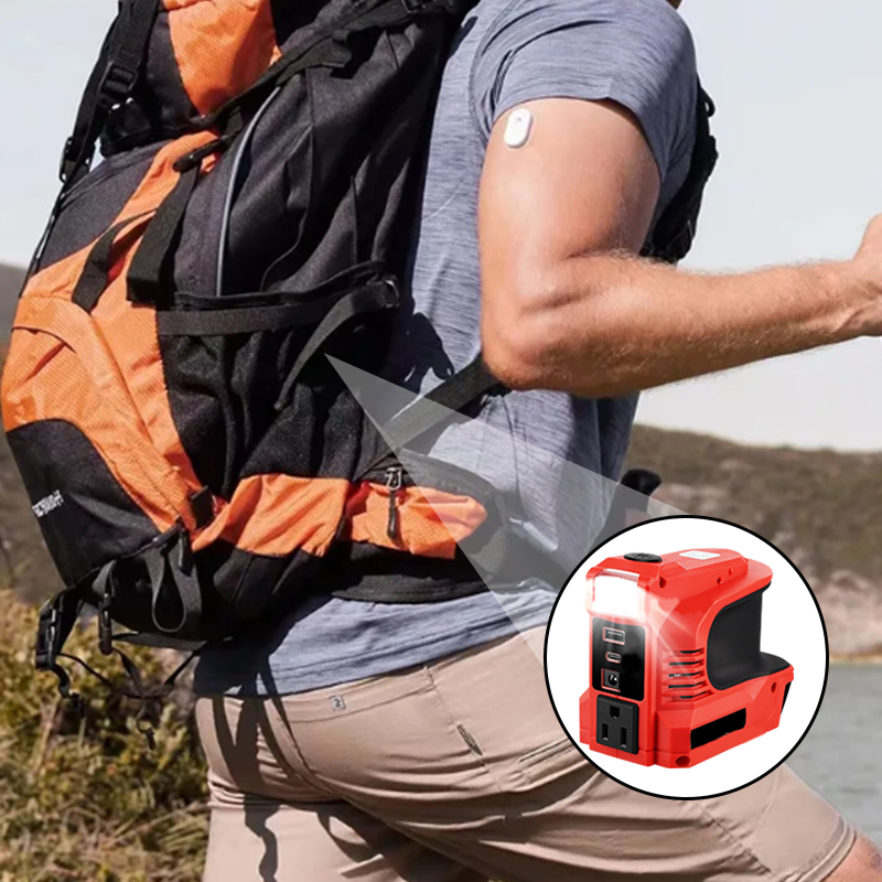 🔌【Smart Powerbank】Mini DC/AC-omformer – 300 W bærbar powerbank! ⚡ Passer for biler, bobiler, utendørs bruk og sommerhus