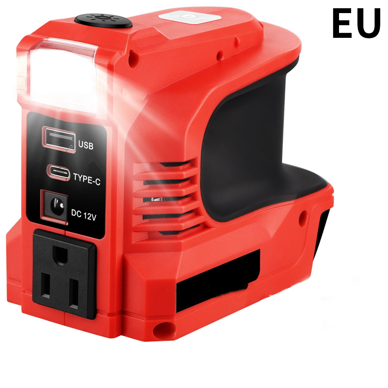 🔌【Smart Powerbank】Mini DC/AC-omformer – 300 W bærbar powerbank! ⚡ Passer for biler, bobiler, utendørs bruk og sommerhus