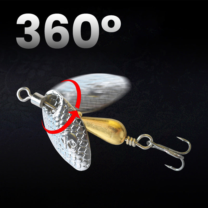 🎣✨ FÅ FLER BITES MED BLÄNDANDE BETEN! Limited Time - Glittrande Spinndrag med krokar 50% REA – Fånga mer fisk med denna magiska lura!