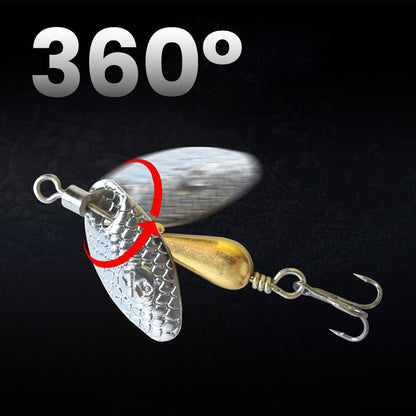 🎣✨ FÅ FLER BITES MED BLÄNDANDE BETEN! Limited Time - Glittrande Spinndrag med krokar 50% REA – Fånga mer fisk med denna magiska lura!