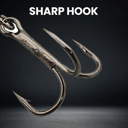 🎣✨ FÅ FLER BITES MED BLÄNDANDE BETEN! Limited Time - Glittrande Spinndrag med krokar 50% REA – Fånga mer fisk med denna magiska lura!