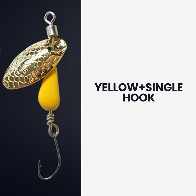 🎣✨ FÅ FLER BITES MED BLÄNDANDE BETEN! Limited Time - Glittrande Spinndrag med krokar 50% REA – Fånga mer fisk med denna magiska lura!