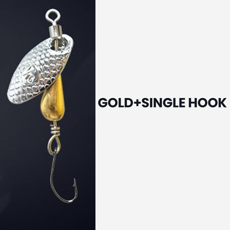 🎣✨ FÅ FLER BITES MED BLÄNDANDE BETEN! Limited Time - Glittrande Spinndrag med krokar 50% REA – Fånga mer fisk med denna magiska lura!