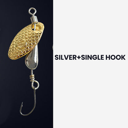 🎣✨ FÅ FLER BITES MED BLÄNDANDE BETEN! Limited Time - Glittrande Spinndrag med krokar 50% REA – Fånga mer fisk med denna magiska lura!