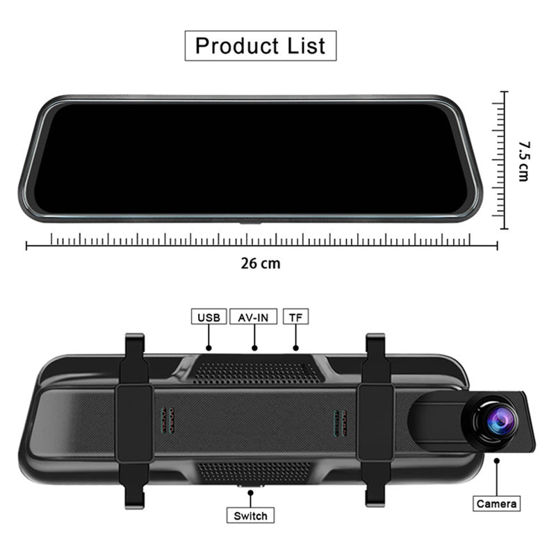 🚗Ny produktkampanj🔥4K Ultra-HD Pixel Smart AI-streaming för bil-DVR (🚀50 % rabatt)