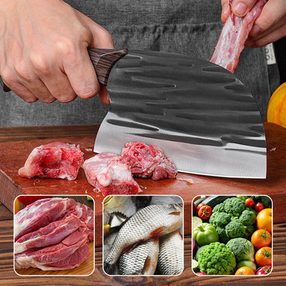 🔪✨ Professionell kniv för alla kök! Högkvalitativt rostfritt stål, ergonomiskt handtag