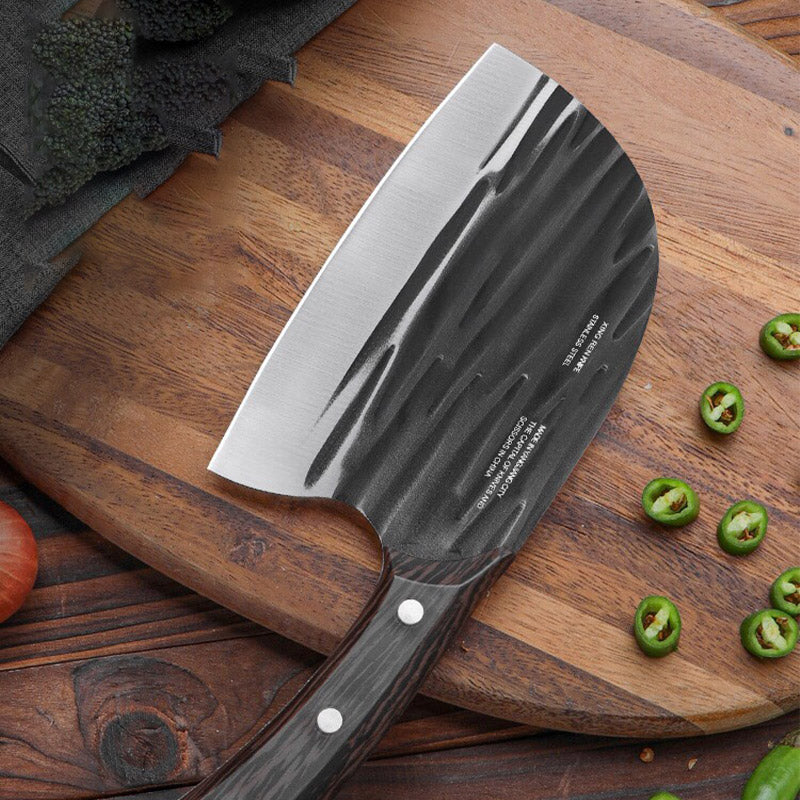 🔪✨ Professionell kniv för alla kök! Högkvalitativt rostfritt stål, ergonomiskt handtag