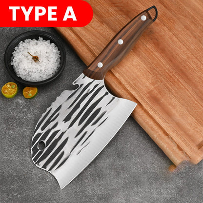 🔪✨ Professionell kniv för alla kök! Högkvalitativt rostfritt stål, ergonomiskt handtag