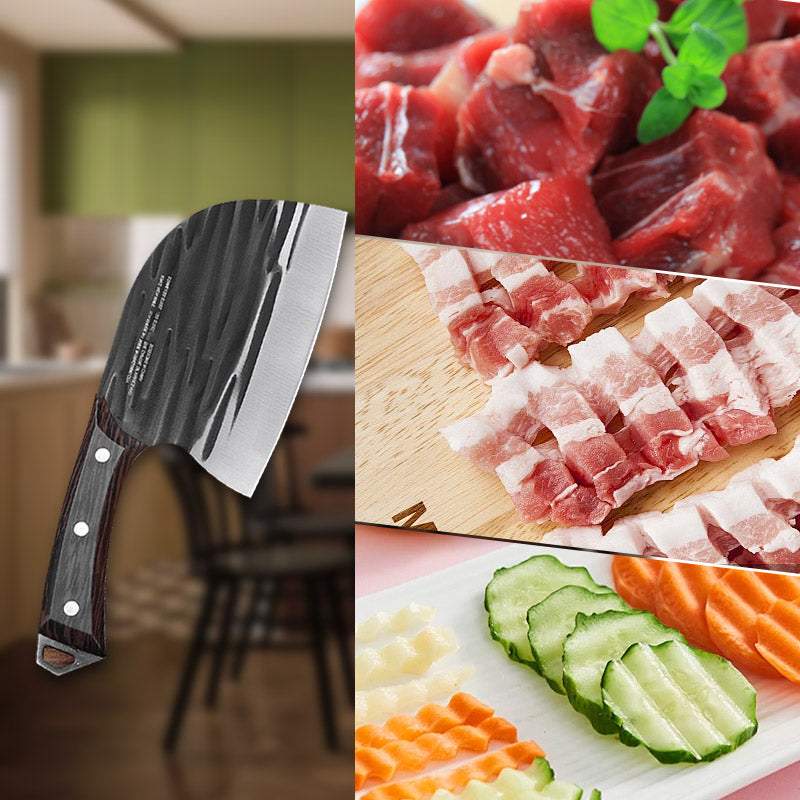 🔪✨ Professionell kniv för alla kök! Högkvalitativt rostfritt stål, ergonomiskt handtag