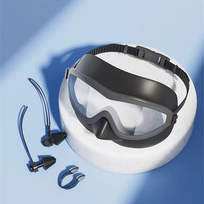 🏊‍♂️ 50% RABATT! 🔥 Unisex HD Anti-UV Anti-Choking Vattentäta Integrerade Simglasögon – Klar Sikt, Bekväm Passform & Perfekt För Simning, Hav & Äventyr 🌊