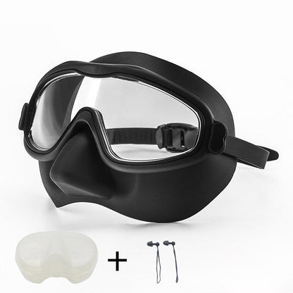 🏊‍♂️ 50% RABATT! 🔥 Unisex HD Anti-UV Anti-Choking Vattentäta Integrerade Simglasögon – Klar Sikt, Bekväm Passform & Perfekt För Simning, Hav & Äventyr 🌊