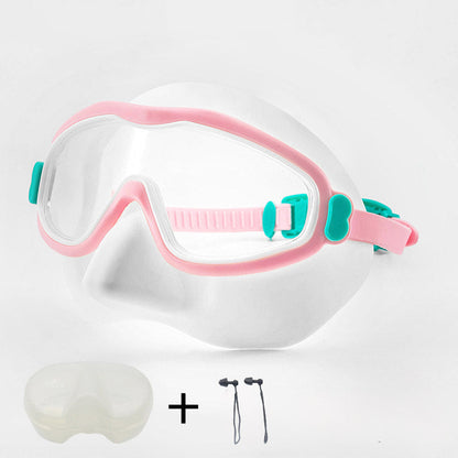 🏊‍♂️ 50% RABATT! 🔥 Unisex HD Anti-UV Anti-Choking Vattentäta Integrerade Simglasögon – Klar Sikt, Bekväm Passform & Perfekt För Simning, Hav & Äventyr 🌊