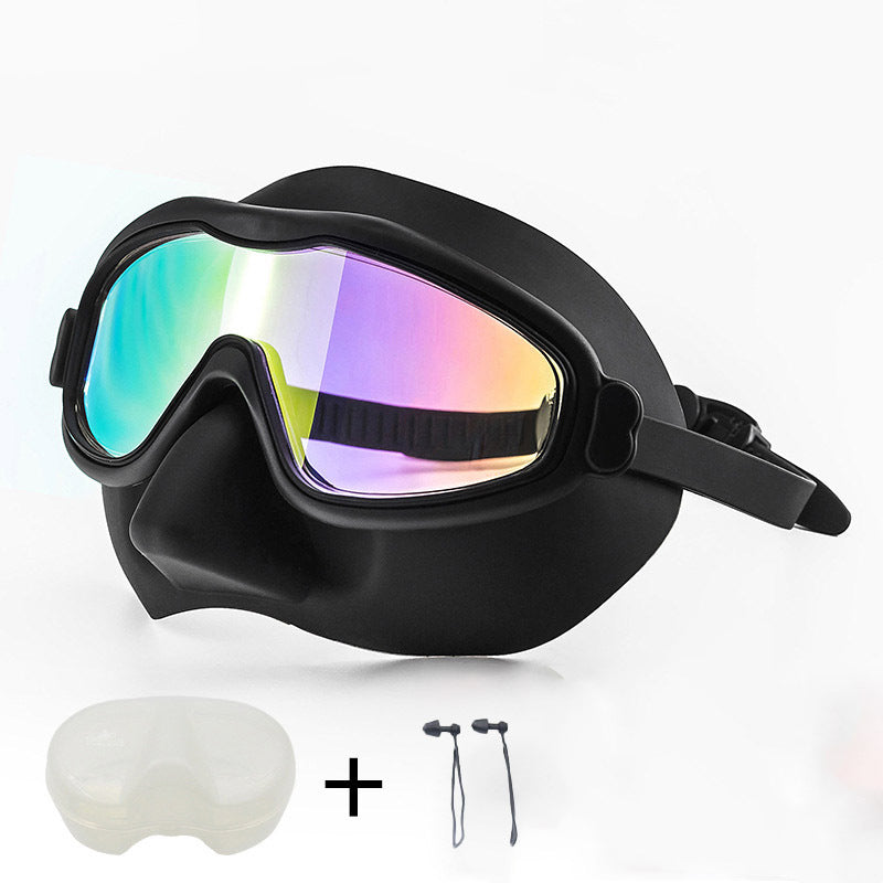 🏊‍♂️ 50% RABATT! 🔥 Unisex HD Anti-UV Anti-Choking Vattentäta Integrerade Simglasögon – Klar Sikt, Bekväm Passform & Perfekt För Simning, Hav & Äventyr 🌊