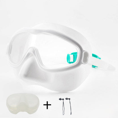 🏊‍♂️ 50% RABATT! 🔥 Unisex HD Anti-UV Anti-Choking Vattentäta Integrerade Simglasögon – Klar Sikt, Bekväm Passform & Perfekt För Simning, Hav & Äventyr 🌊