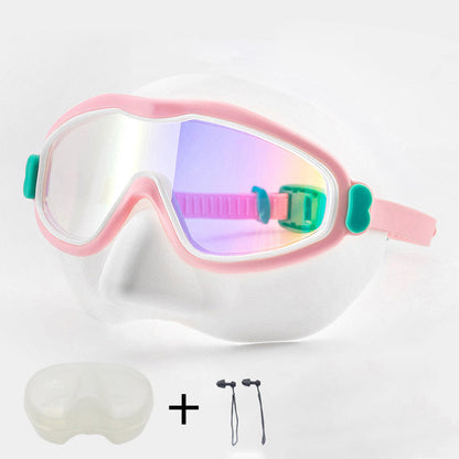 🏊‍♂️ 50% RABATT! 🔥 Unisex HD Anti-UV Anti-Choking Vattentäta Integrerade Simglasögon – Klar Sikt, Bekväm Passform & Perfekt För Simning, Hav & Äventyr 🌊