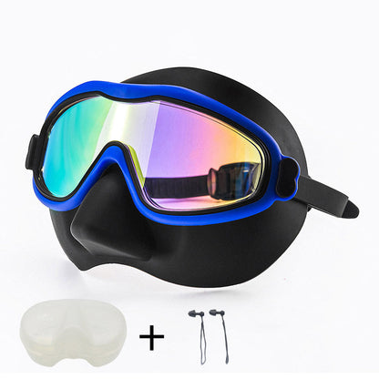 🏊‍♂️ 50% RABATT! 🔥 Unisex HD Anti-UV Anti-Choking Vattentäta Integrerade Simglasögon – Klar Sikt, Bekväm Passform & Perfekt För Simning, Hav & Äventyr 🌊
