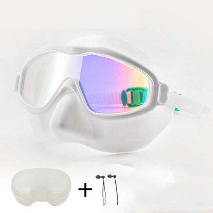 🏊‍♂️ 50% RABATT! 🔥 Unisex HD Anti-UV Anti-Choking Vattentäta Integrerade Simglasögon – Klar Sikt, Bekväm Passform & Perfekt För Simning, Hav & Äventyr 🌊