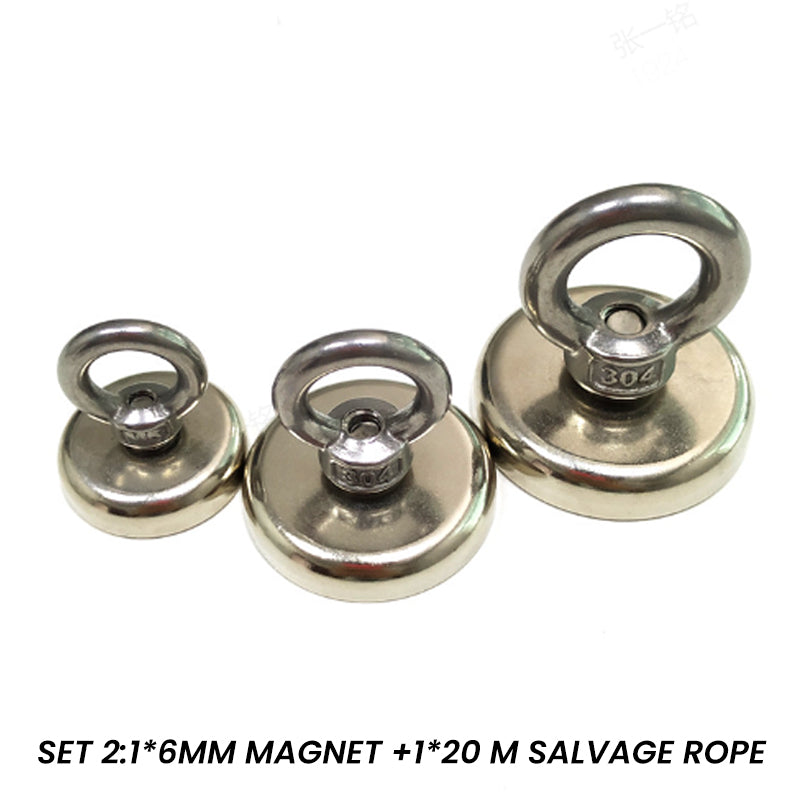 🧲🌊 MAGNETISK BÄRGNINGSMAGNET – HITTA FÖRSVUNNA FÖREMÅL I DJUPT VATTEN!