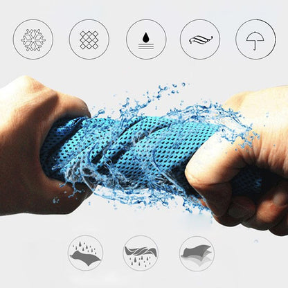 ❄️ "Kjøl deg ned med stil! 🏅 Icy Sports Tech Håndkle – Din ultimate treningsvenn!" 