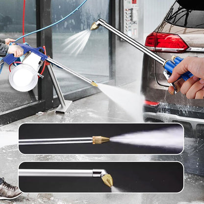 🚗 50% RABATT NU! 💦 Högtrycksspruta för Bilrengöring – 2 Munstycken & Ergonomisk Design – Perfekt för Interiör & Hushåll 🧼