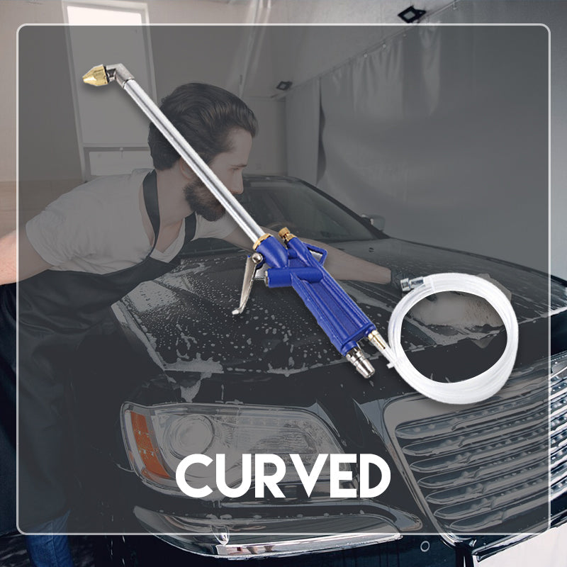 🚗 50% RABATT NU! 💦 Högtrycksspruta för Bilrengöring – 2 Munstycken & Ergonomisk Design – Perfekt för Interiör & Hushåll 🧼