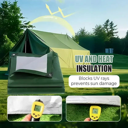 ⏳Begränsad tid 50 % Rabatt⏰Vattentätt UV-skyddande canvas-tyg för utomhusbruk🏕️⛱️