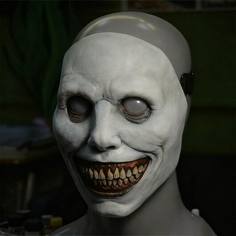 🔥Stor Halloween-överraskning!!💀Läskigt skräck-Halloweenmask