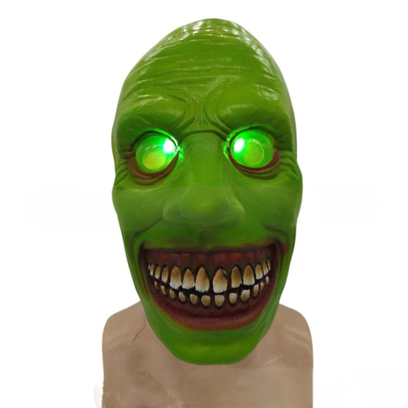 🔥Stor Halloween-överraskning!!💀Läskigt skräck-Halloweenmask