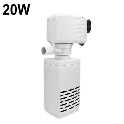 🔥Akvariefilter 3-i-1 – filtrering, syresättning och vattenpumpning
