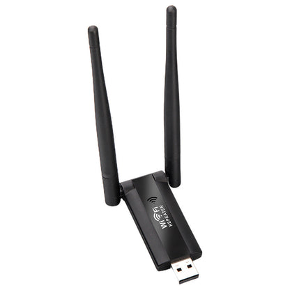 📶🚀 USB-WiFi-Signalförstärkare med dubbla antenner – utöka WiFi-täckningen hemma och på kontoret 🏠✨