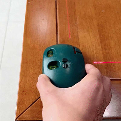 📐 50% RABATT! ⚡ 90° Infraröd Vinkellaser – Exakt Nivellering, Magnetisk Fästning & Självjusterande 🔴