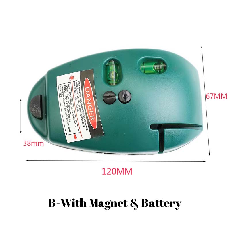 📐 50% RABATT! ⚡ 90° Infraröd Vinkellaser – Exakt Nivellering, Magnetisk Fästning & Självjusterande 🔴
