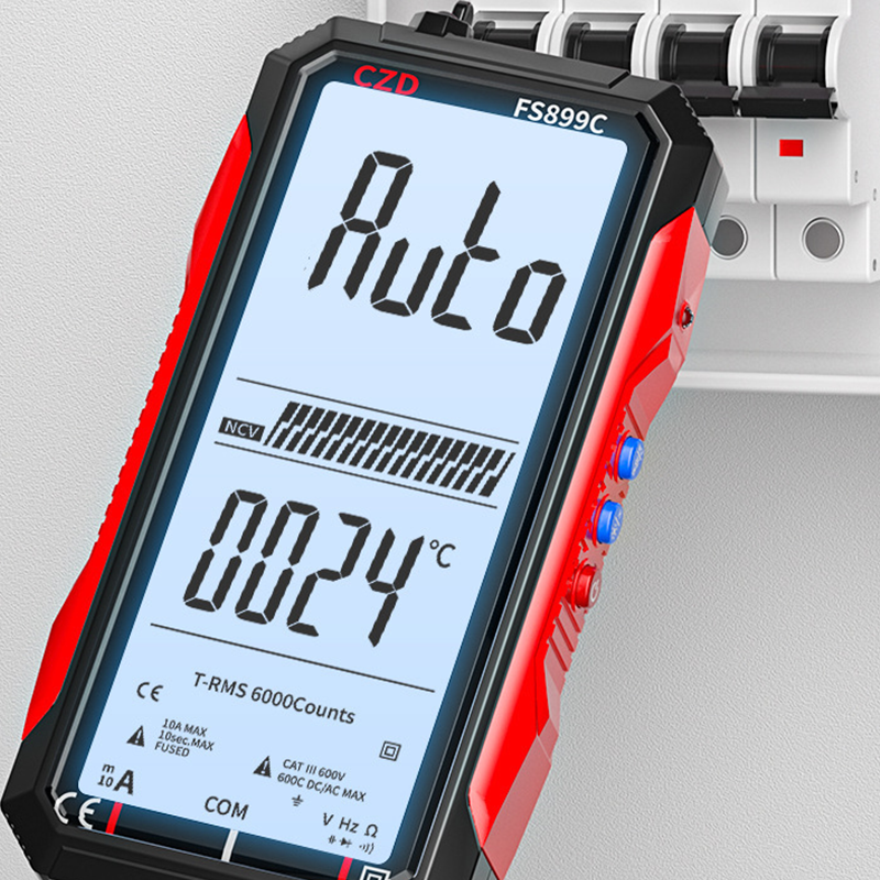 USB-uppladdningsbar Digital Multimeter