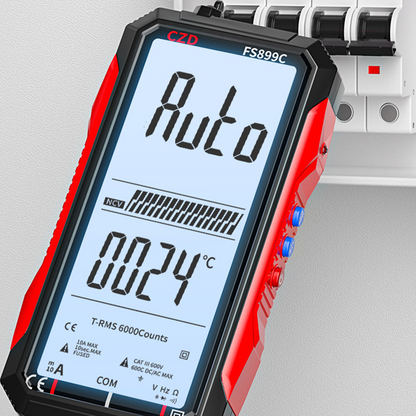 USB-uppladdningsbar Digital Multimeter