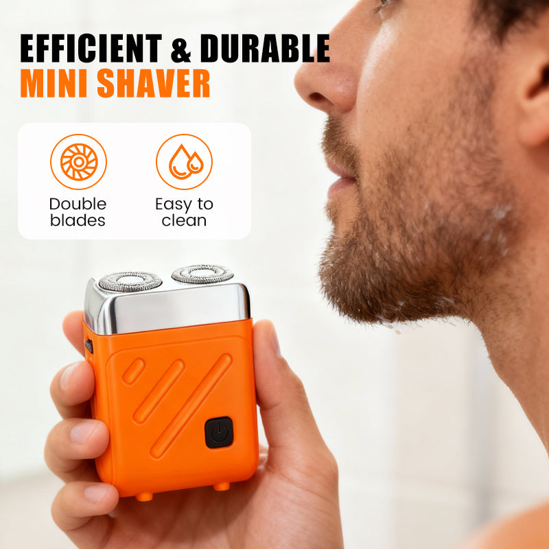 🔈🔈55 % rabatt🏆Mini elektrisk barbermaskin for menn⚡Din perfekte barbering! 