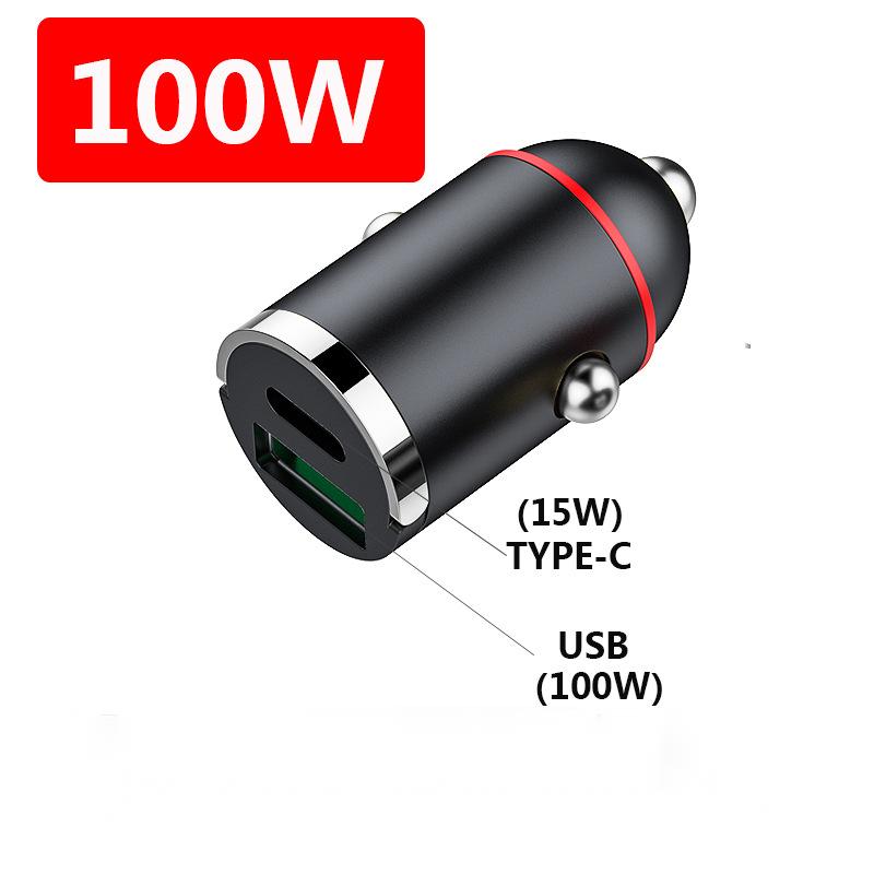 🚗 50 % RABATT NÅ! ✨ 2-porters kompakt hurtiglader for bilen – 24 W USB-C og USB-A med overopphetingsbeskyttelse for effektiv lading mens du er på reise 🔌📱
